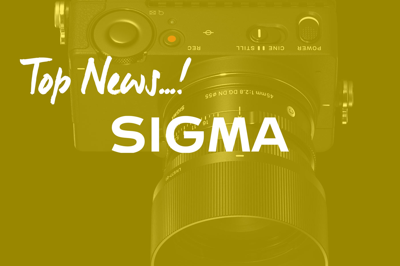 Die Top Neuheiten von Sigma