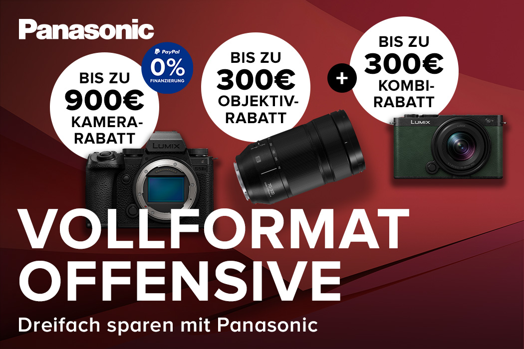 Panasonic Vollformat Offensive