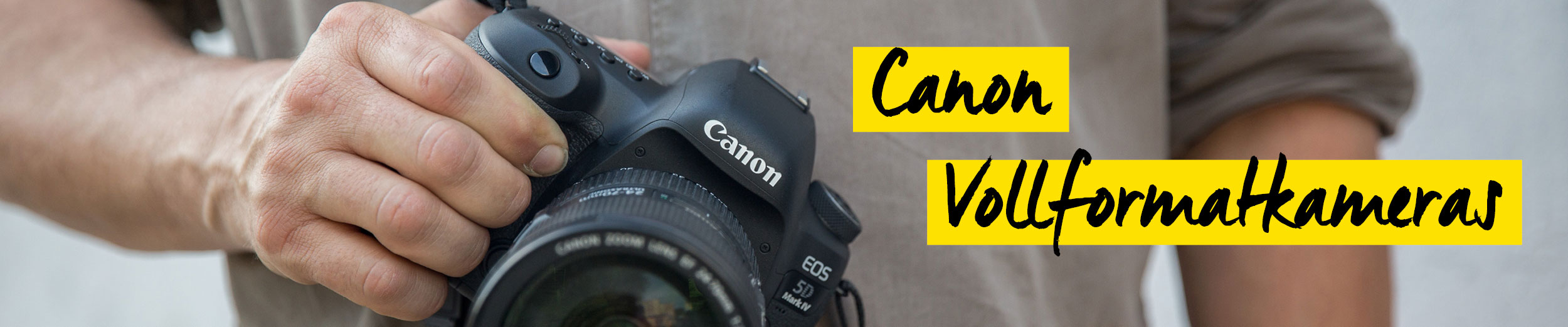 Canon Vollformatkameras