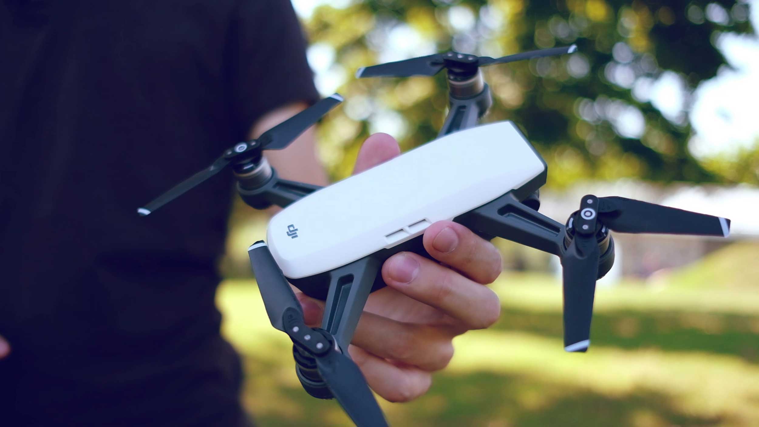 DJI Spark - Größenvergleich