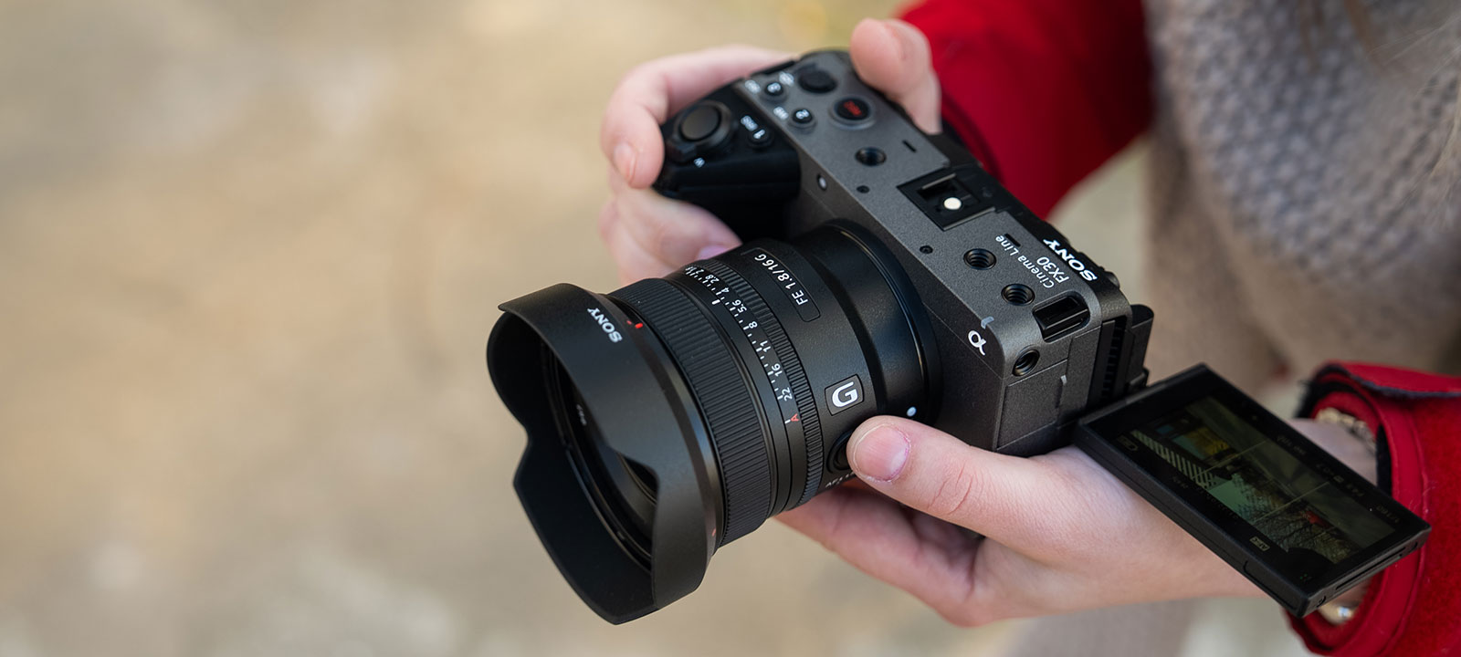 Sony 16mm f 1.8 G