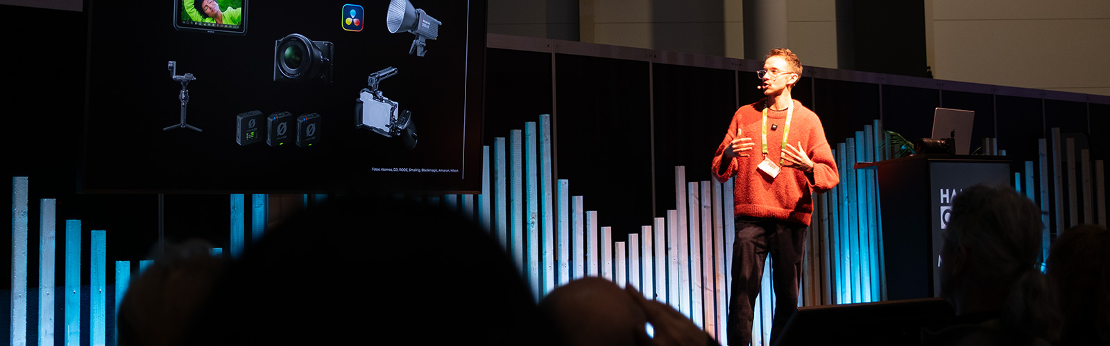 Foto Marian Hirschfeld Filmemachen 2.0 Vortrag Hamburg Open 2026 Foto Marian Hirschfeld Filmemachen 2.0 Vortrag Hamburg Open 2026