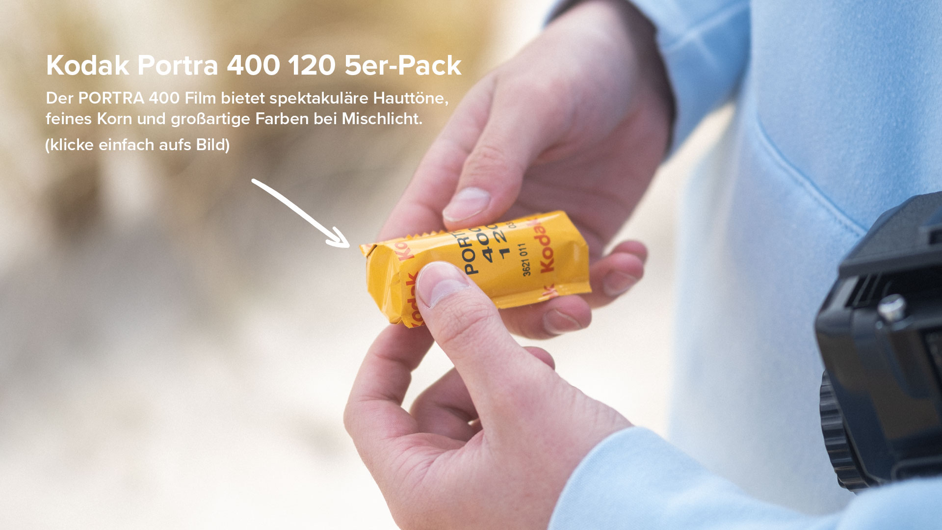 Kodak Portra 400 120 5er-Pack