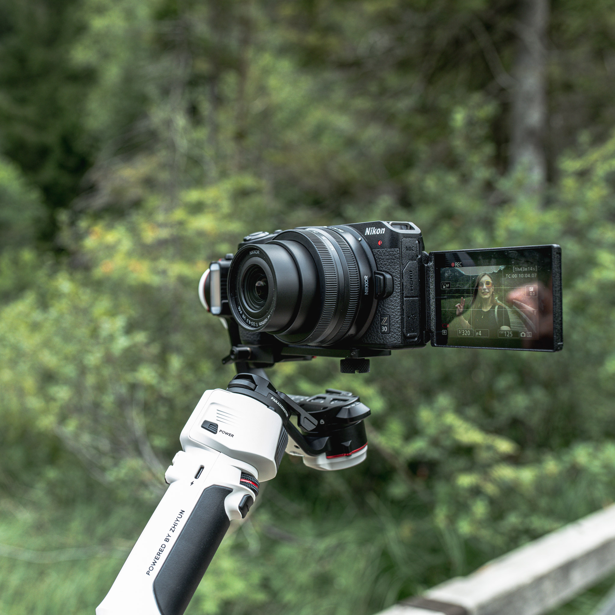 Nikon Z30 auf dem Zhiyun Crane M3