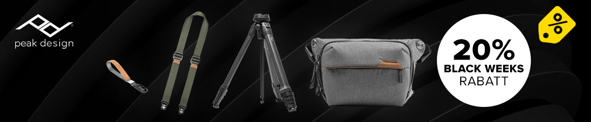 Peak Design Black Deal