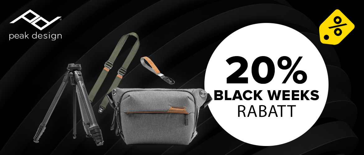 Peak Design Black Deal