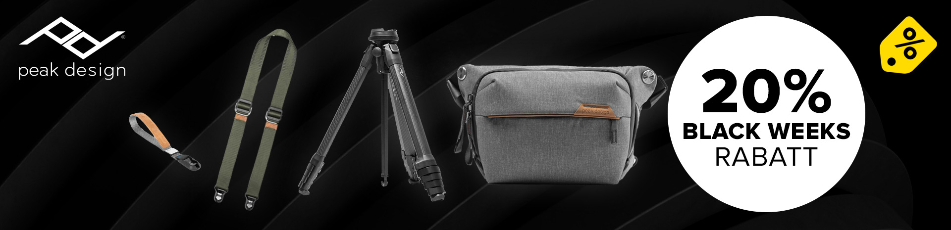 Peak Design Black Deal