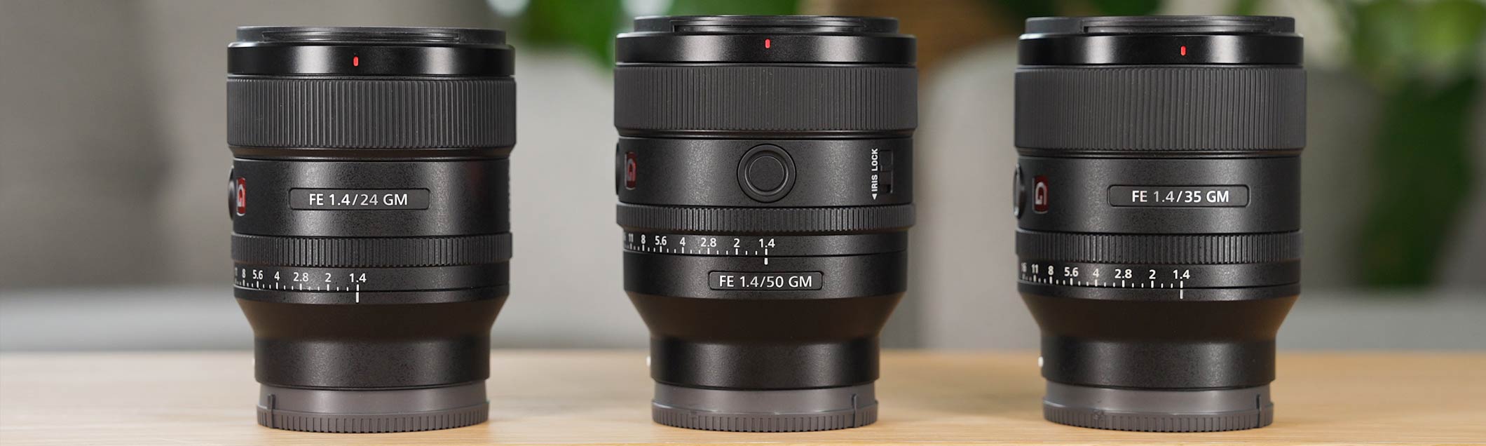 Sony 50mm f/1.4 Trinity