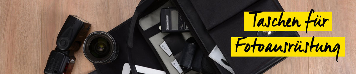 Taschen für Fotoausrüstung