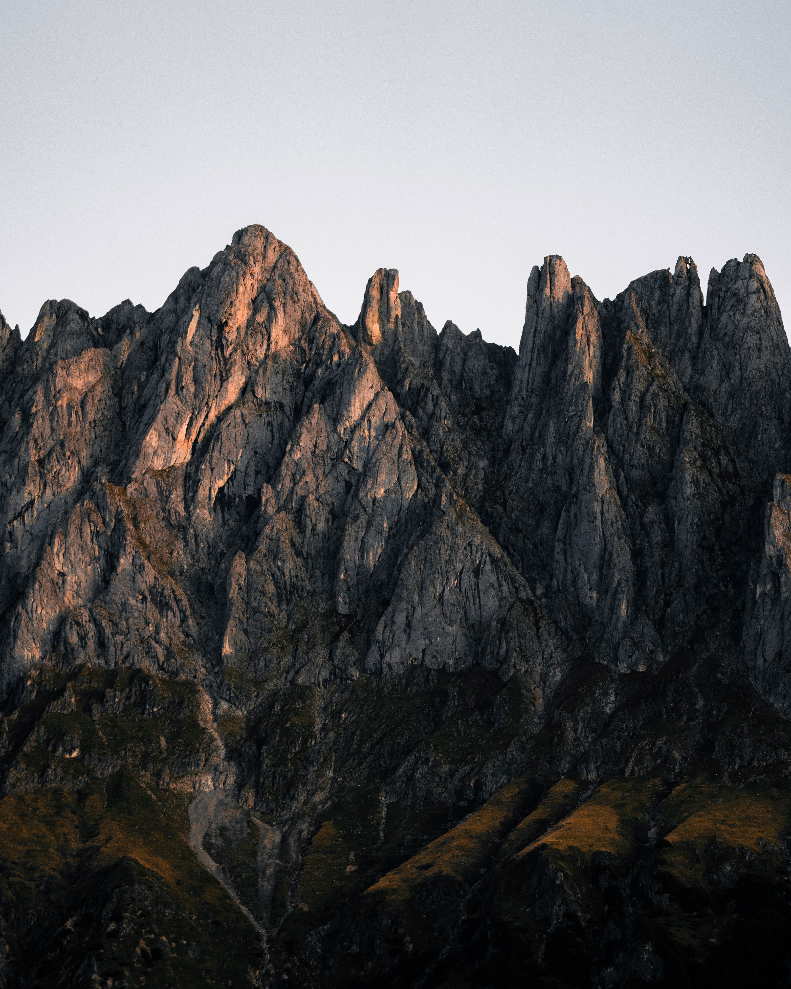 Bergpanorama aufgenommen mit der Sony Alpha 6700 mit Sony SEL 70-350mm