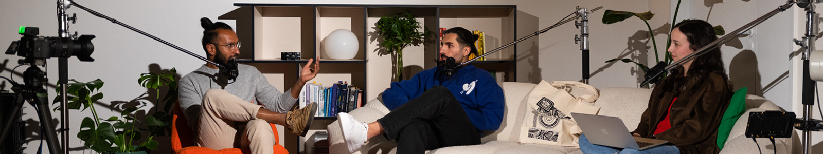 Foto Koch x Sony Creator Night Live Podcast Set