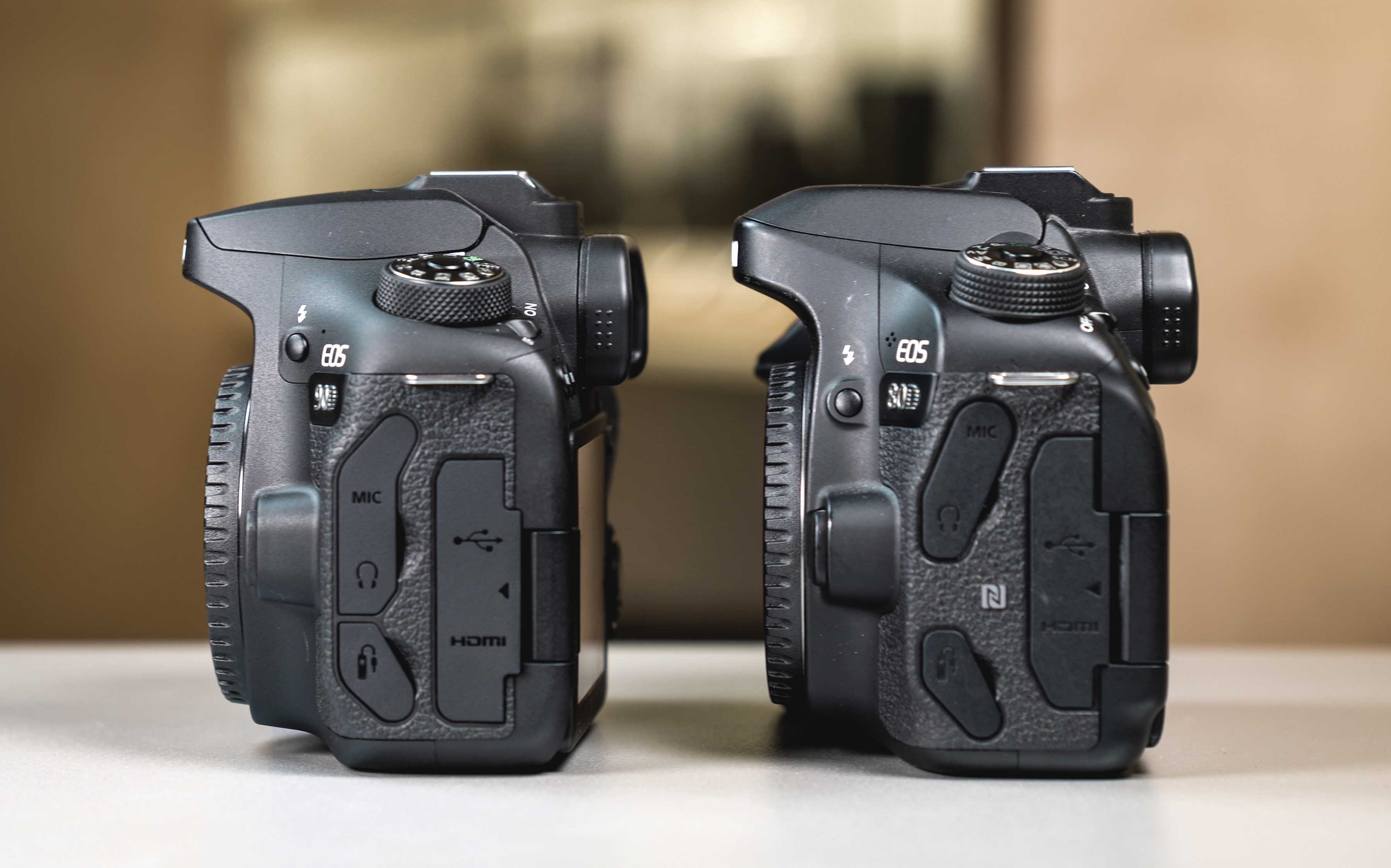 Canon EOS 90D vs 80D