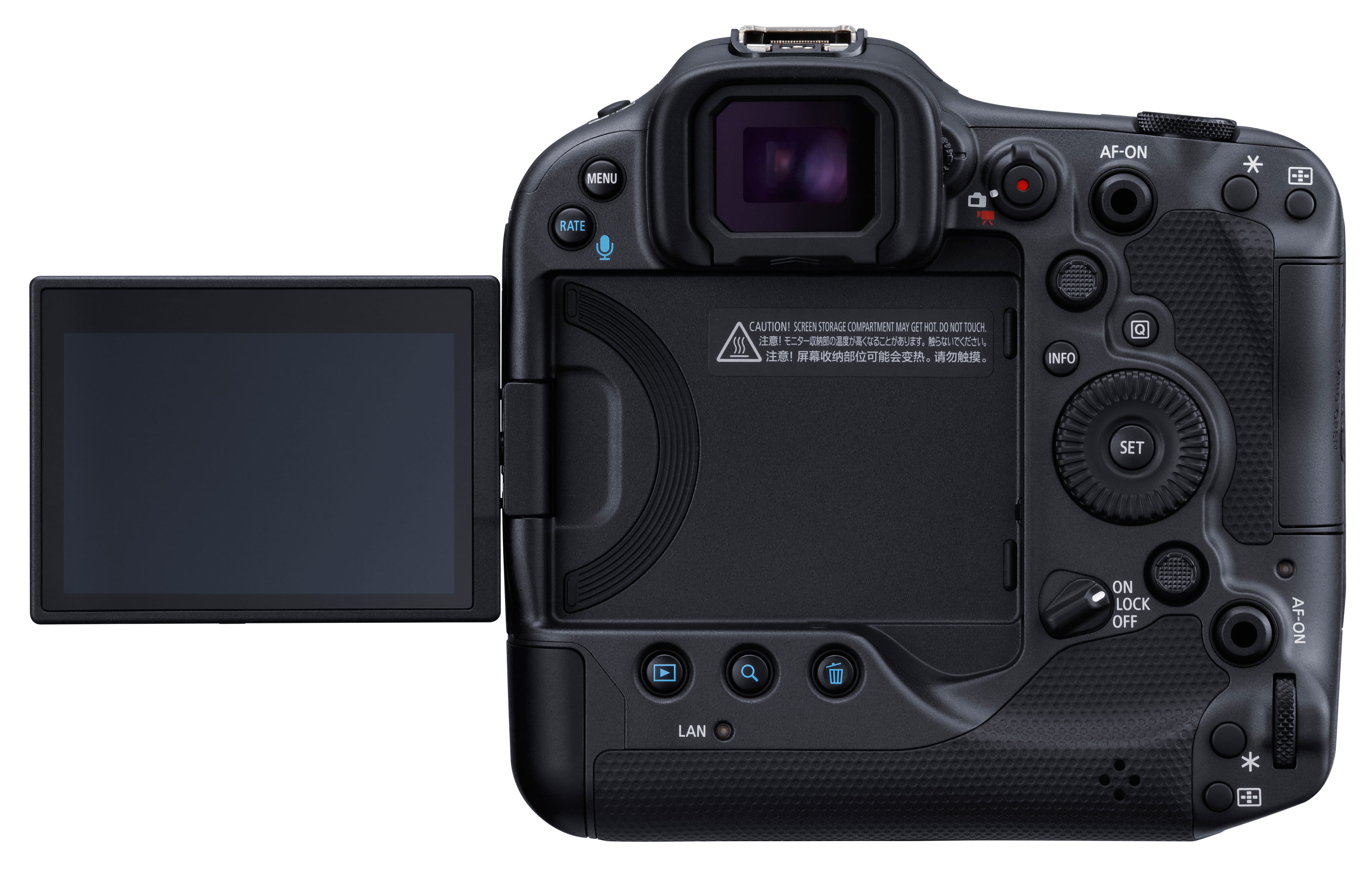 Canon EOS R3 Rückseite