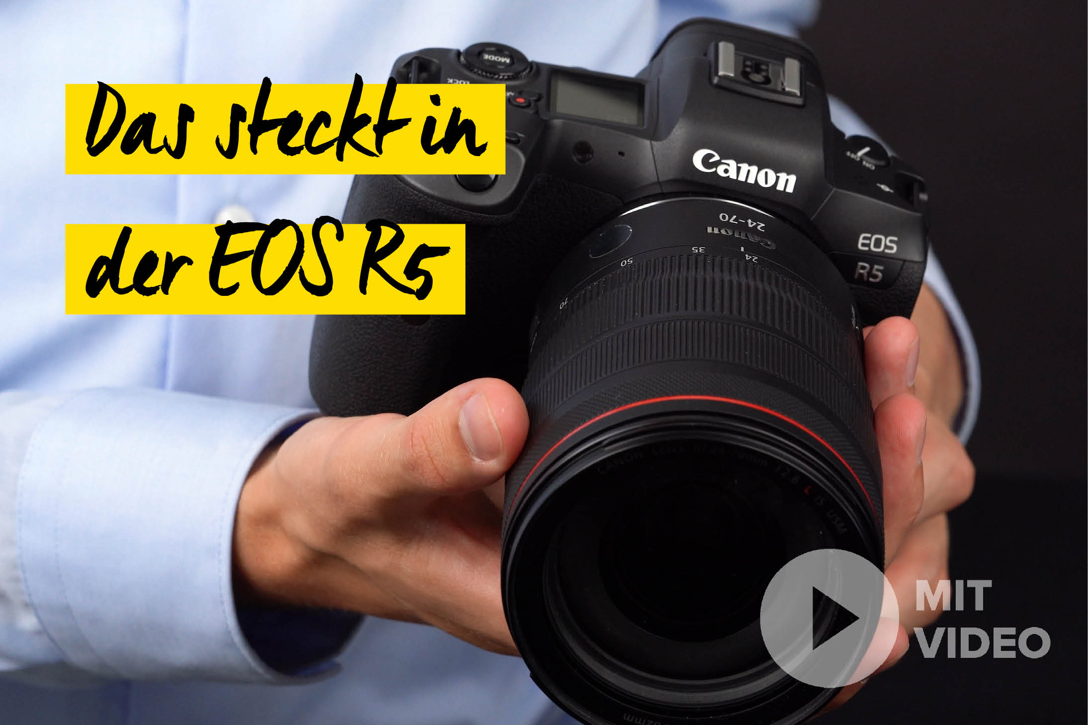 Canon EOS R5 mit RF Objektiv