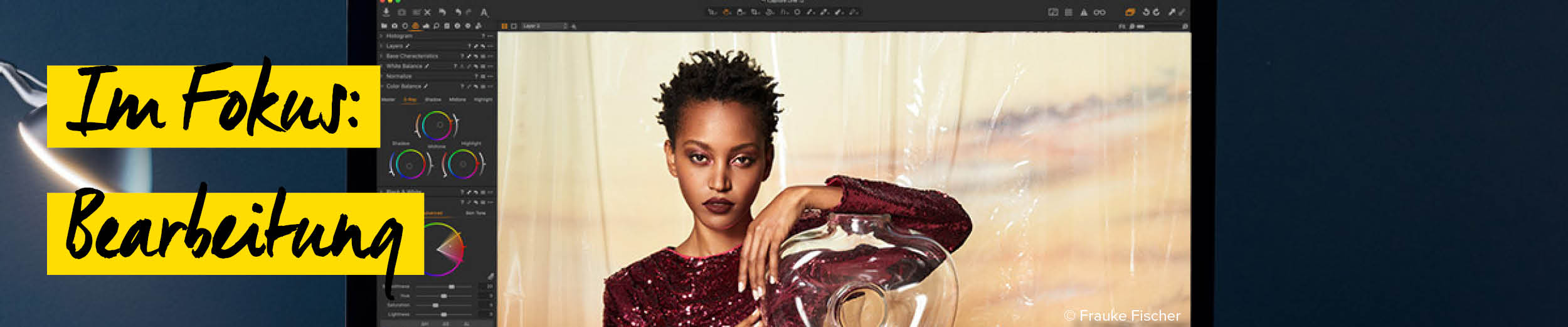 Bildbearbeitungssoftware Capture One 