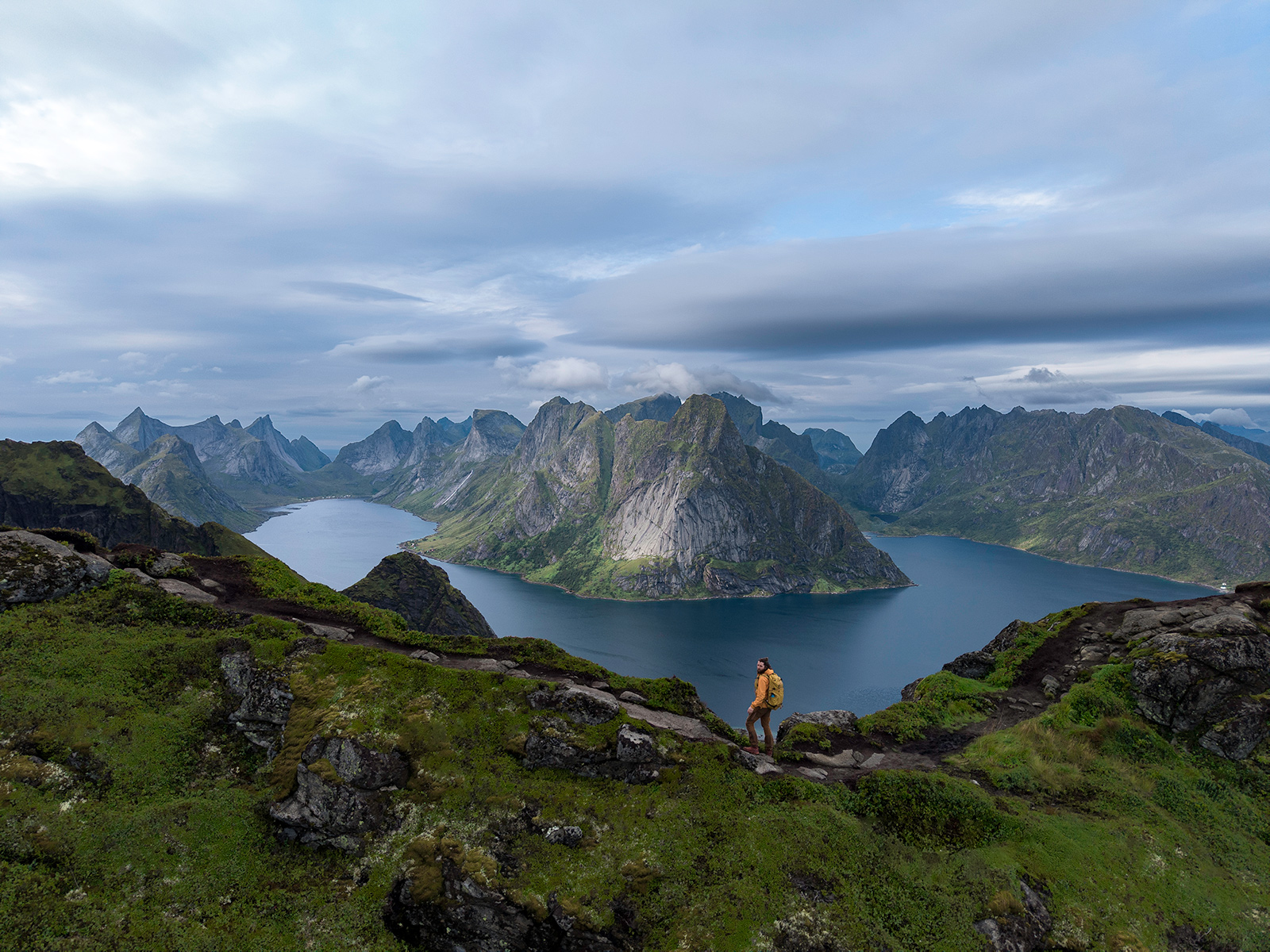 Testaufnahme der 24mm Weitwinkelkamera der DJI Air 3s