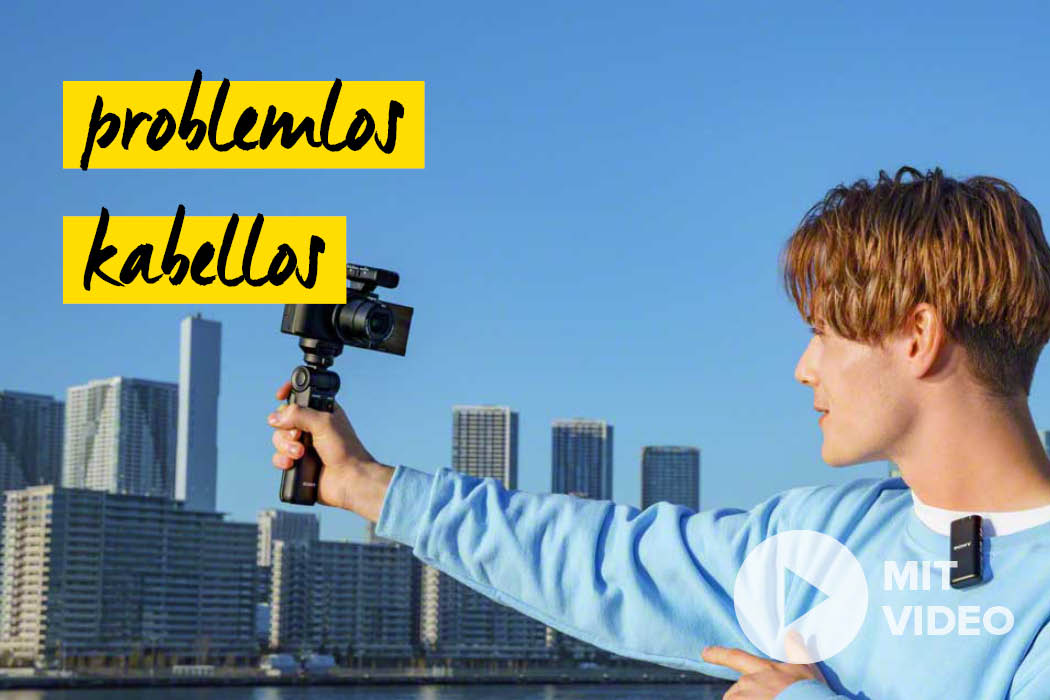 Sony ECM-LV1 & ECM-W2BT - problemlos kabellos