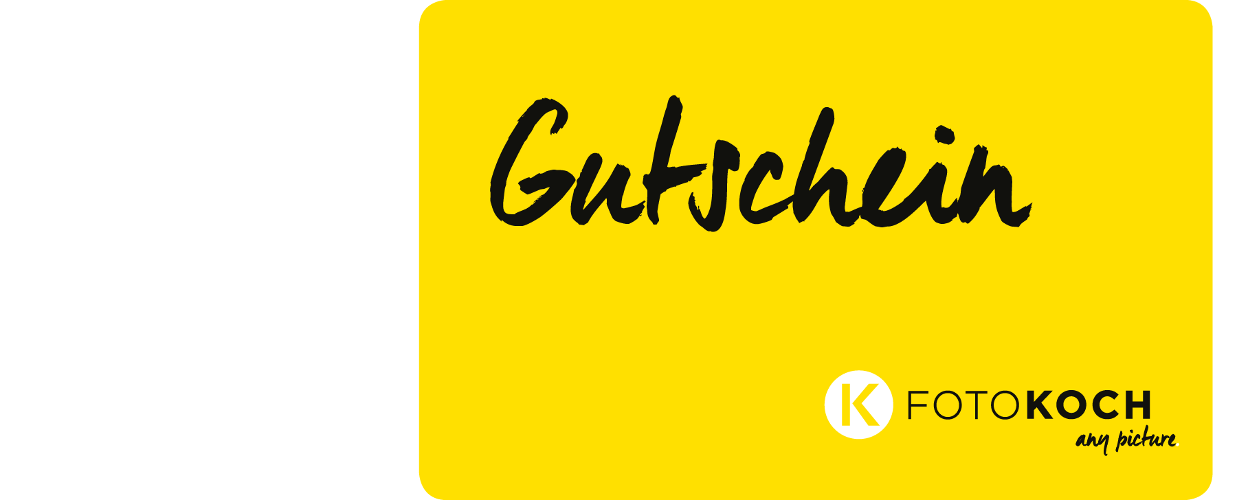 Foto Koch Gutschein