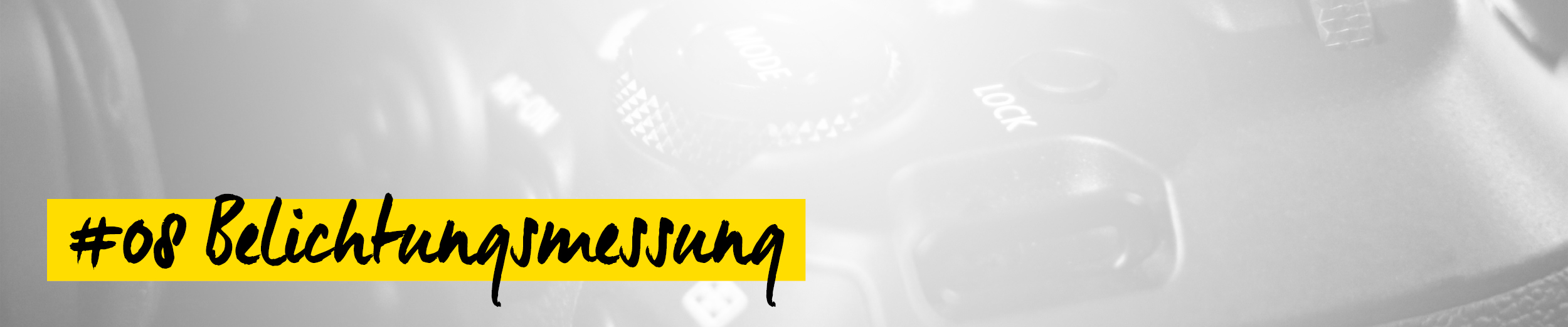 Kamera Einstellung Belichtungsmessung