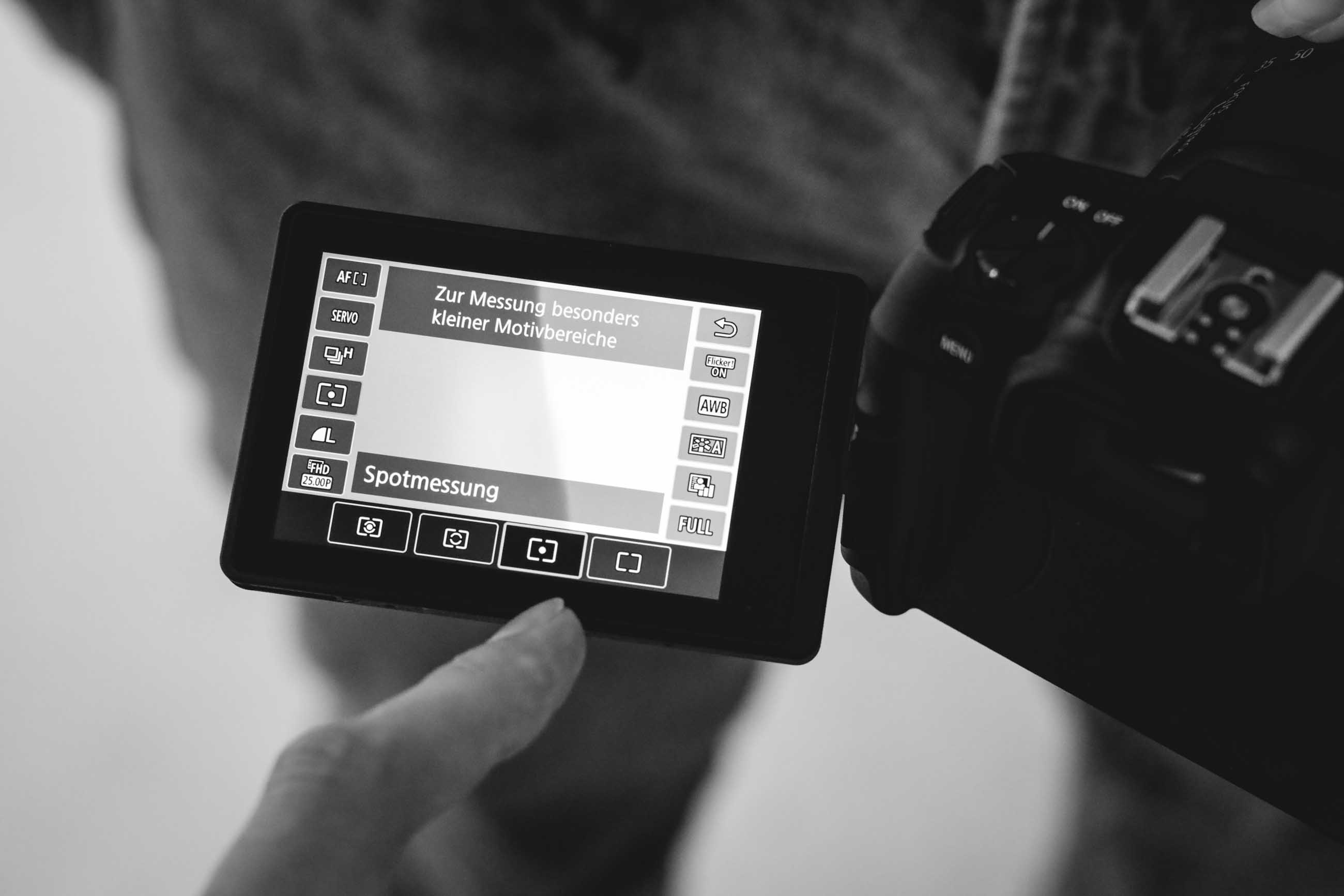 Messfeldmodis - Spotmessung