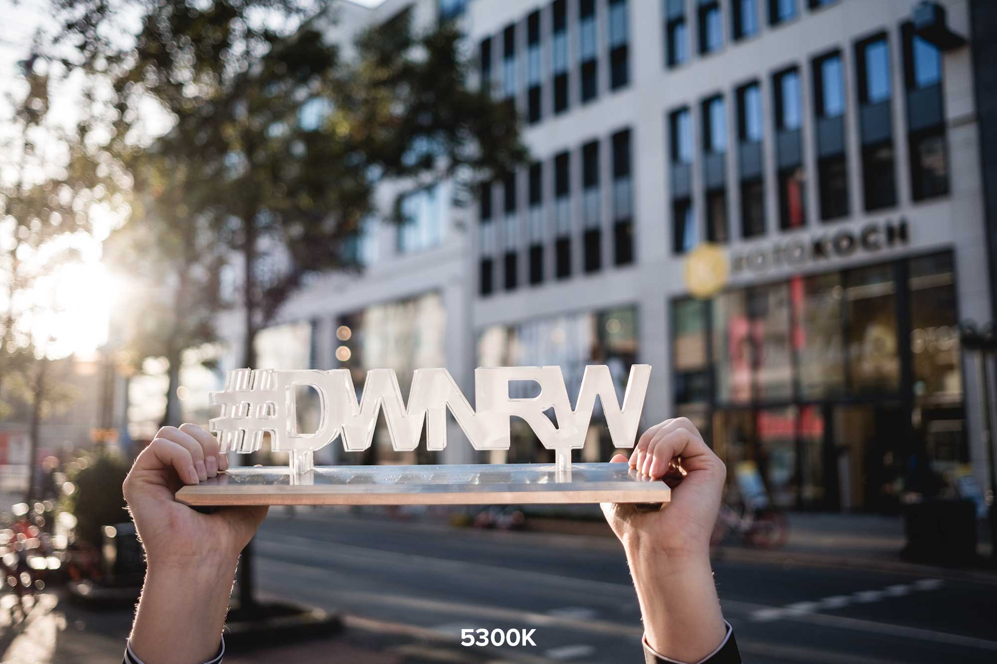 Fotografieren manuellem Weissabgleich