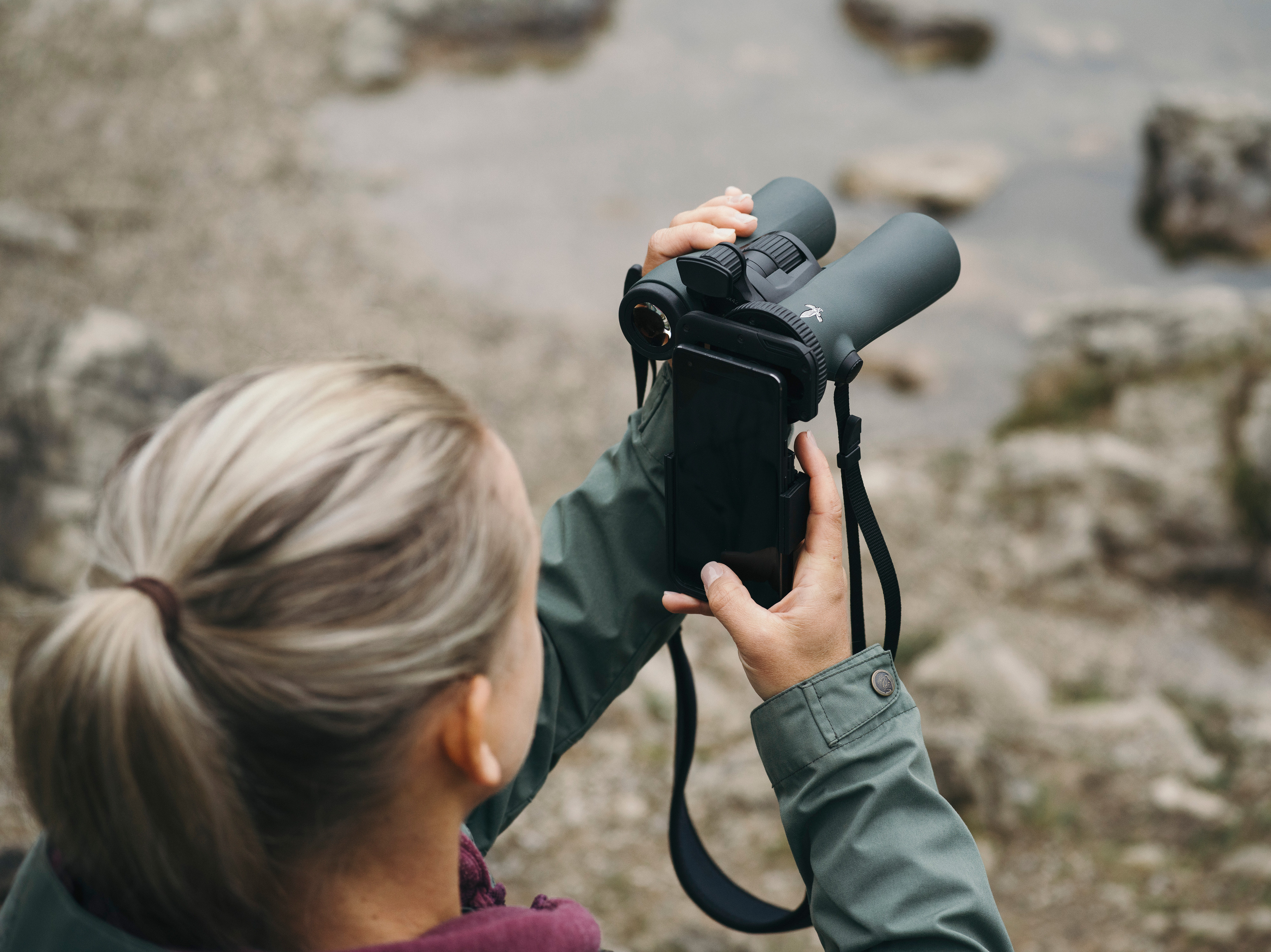 Fotografieren mit Fernglas, Teleobjektivaufnahmen in hoher Qualität mit dem Smartphone