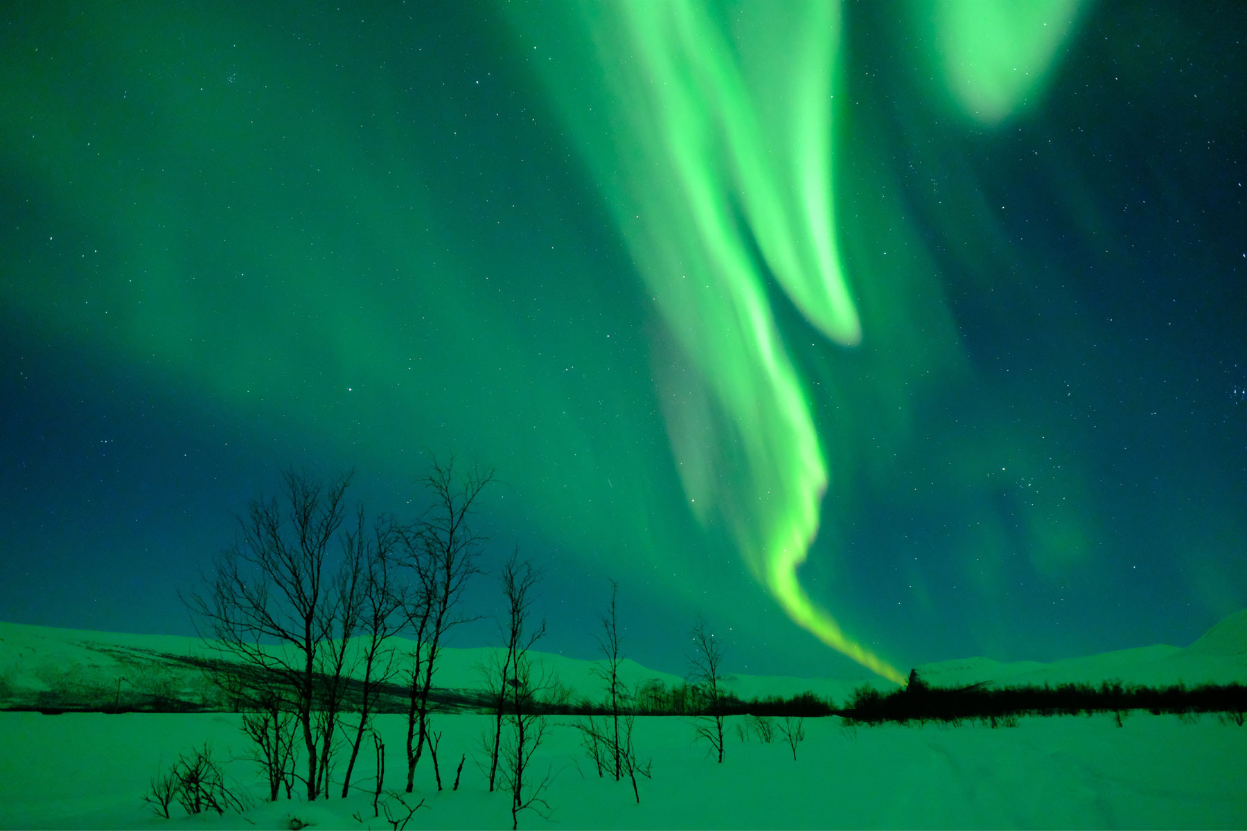 Aurora Borealis - Der Atem des Kosmos