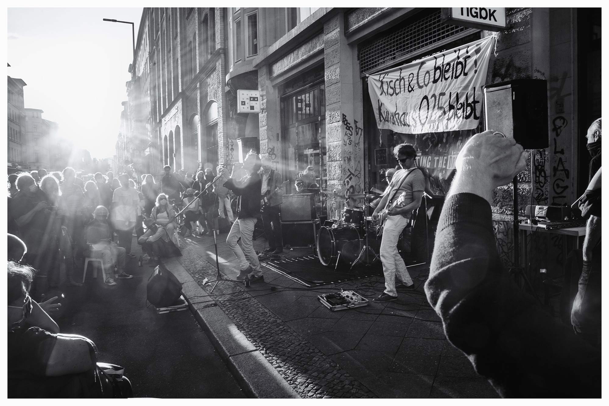 Für dem Erhalt von Kisch & Co und dem ganzen Kulturstandort Oranienstr. 25, 29.07.2020 Berlin