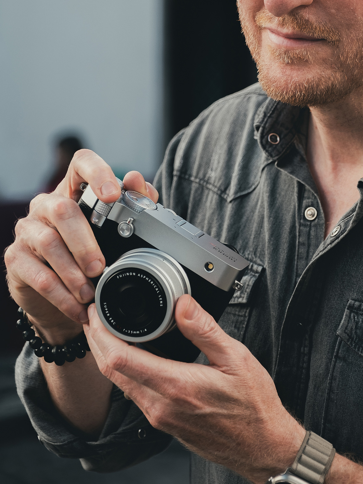 Fujifilm GFX100rf in Silbern