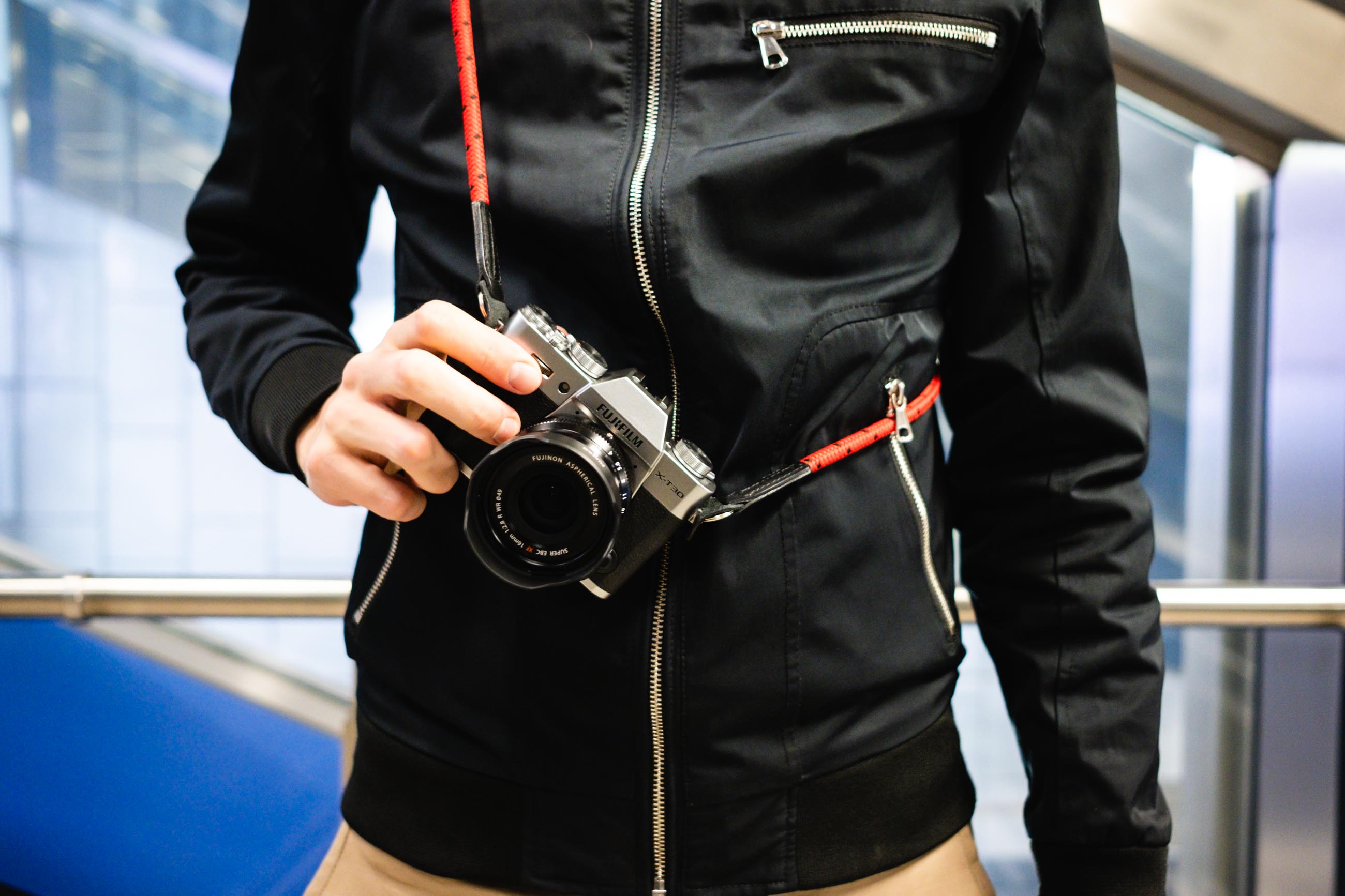 FujifilmX-T30 mit gurt;