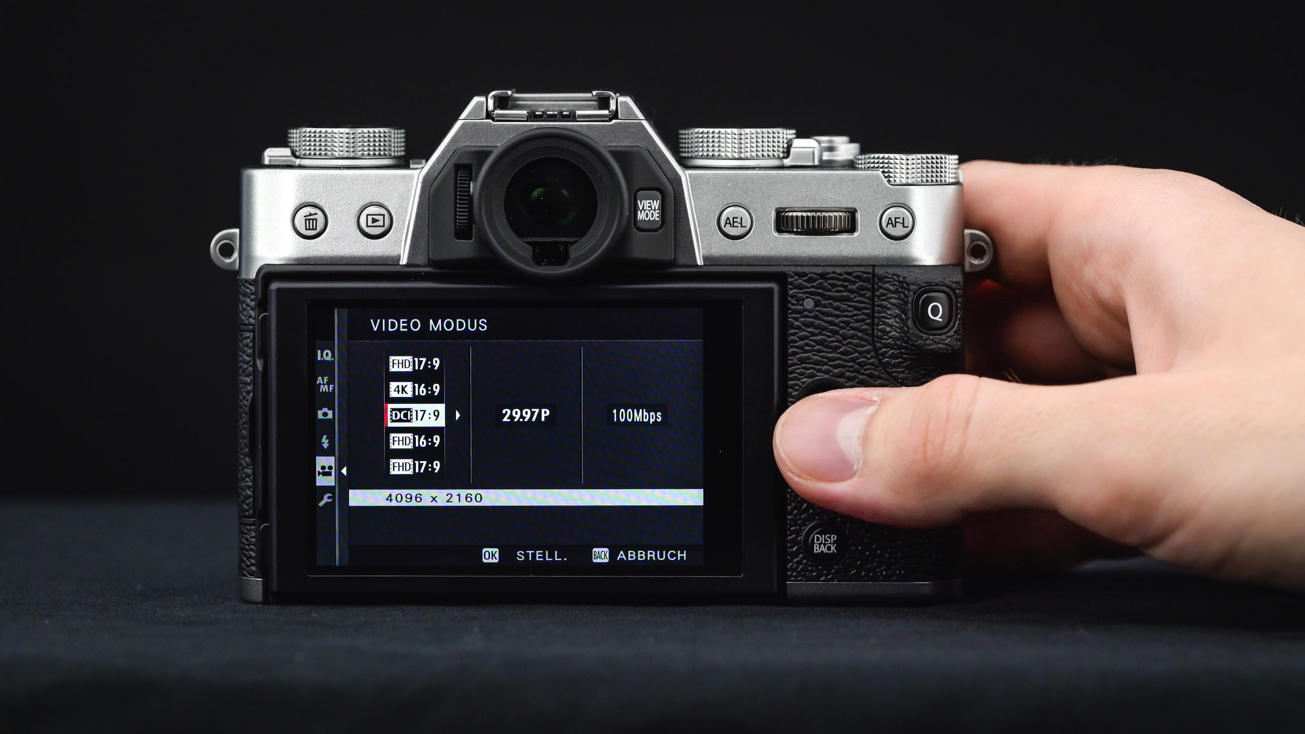 Fujifilm X-T30 Videofunktionen