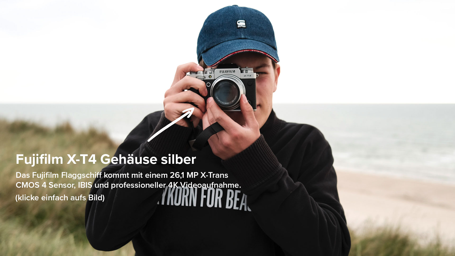 Fujifilm X-T4 Gehäuse silber