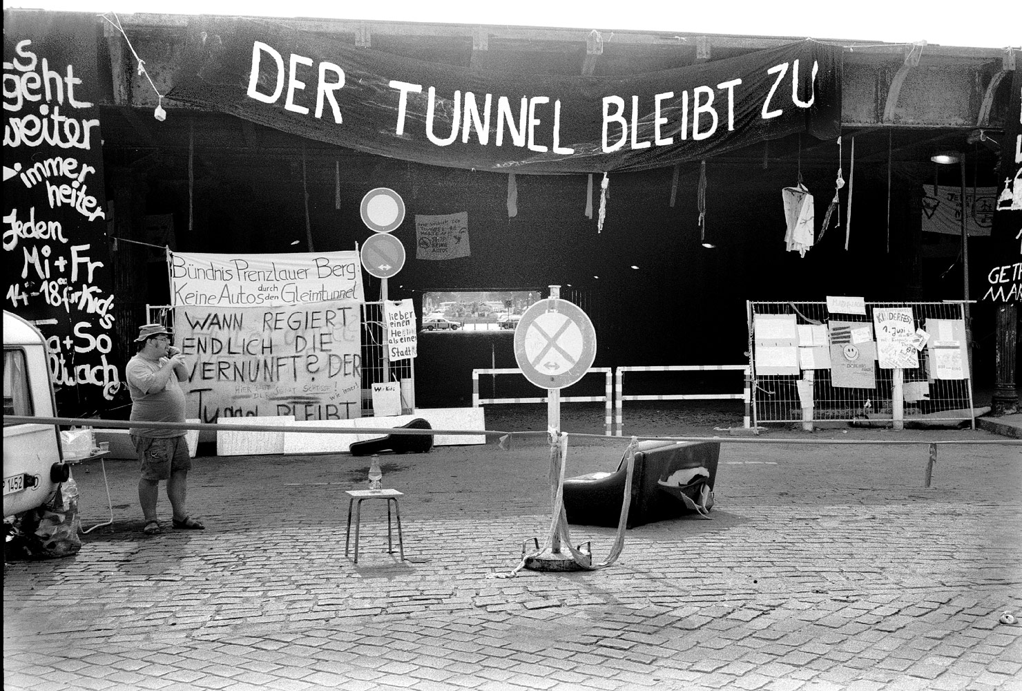Gesperrter Tunnel