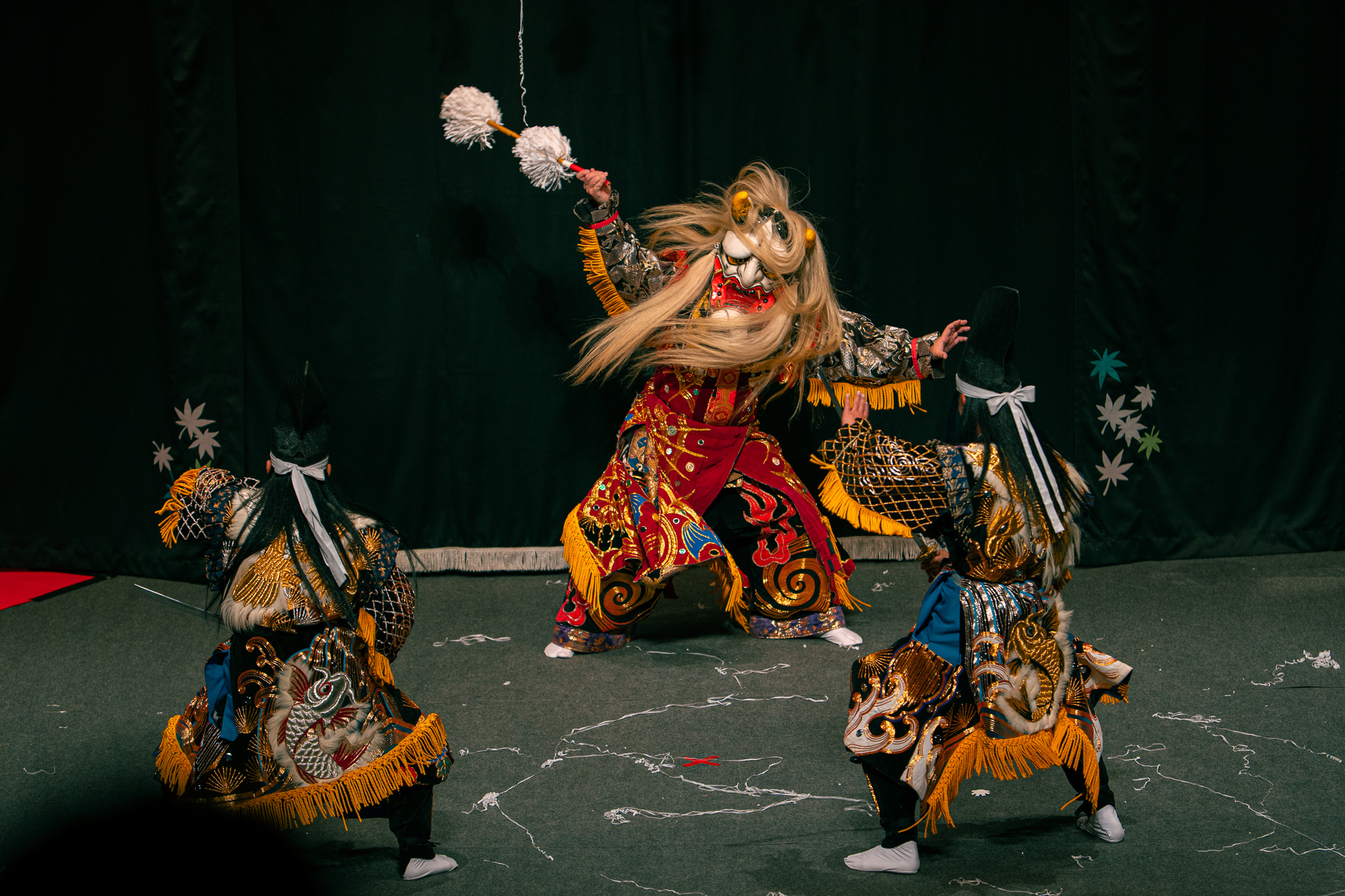 Hiroshima traditionelles Theaterstück mit dem Panasonic 70-200 f2,8