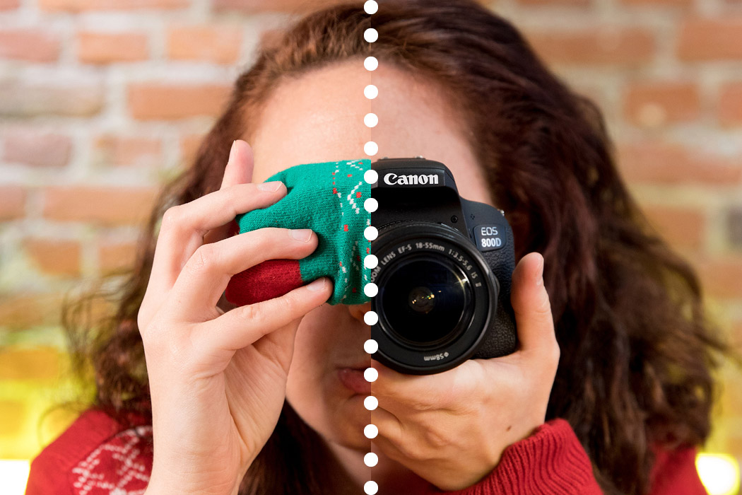 Geschenk Kamera - besser als Socken