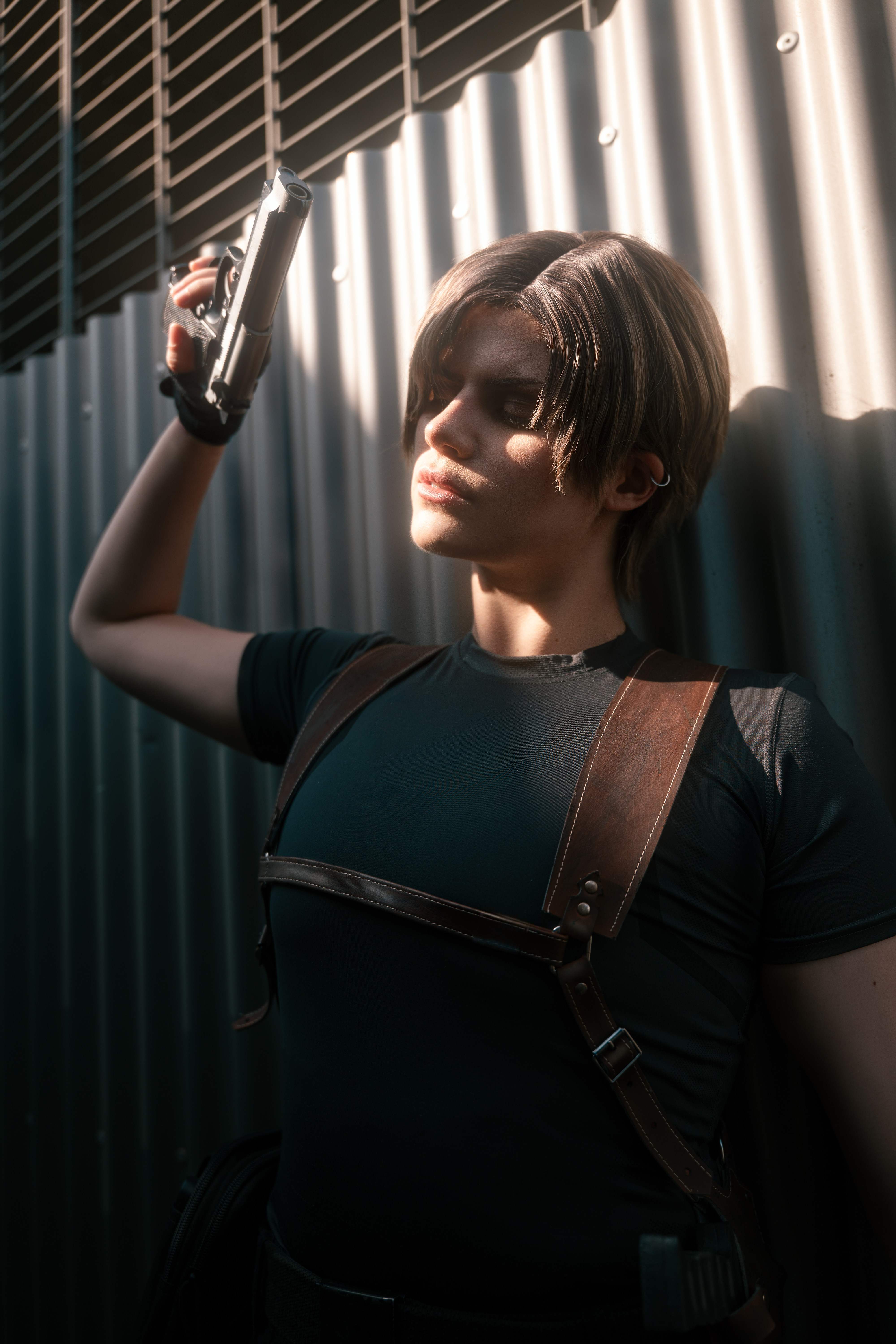 Olivia als Leon aus Resident Evil - Test des Sigma 24 70 DG DN II L-Mount