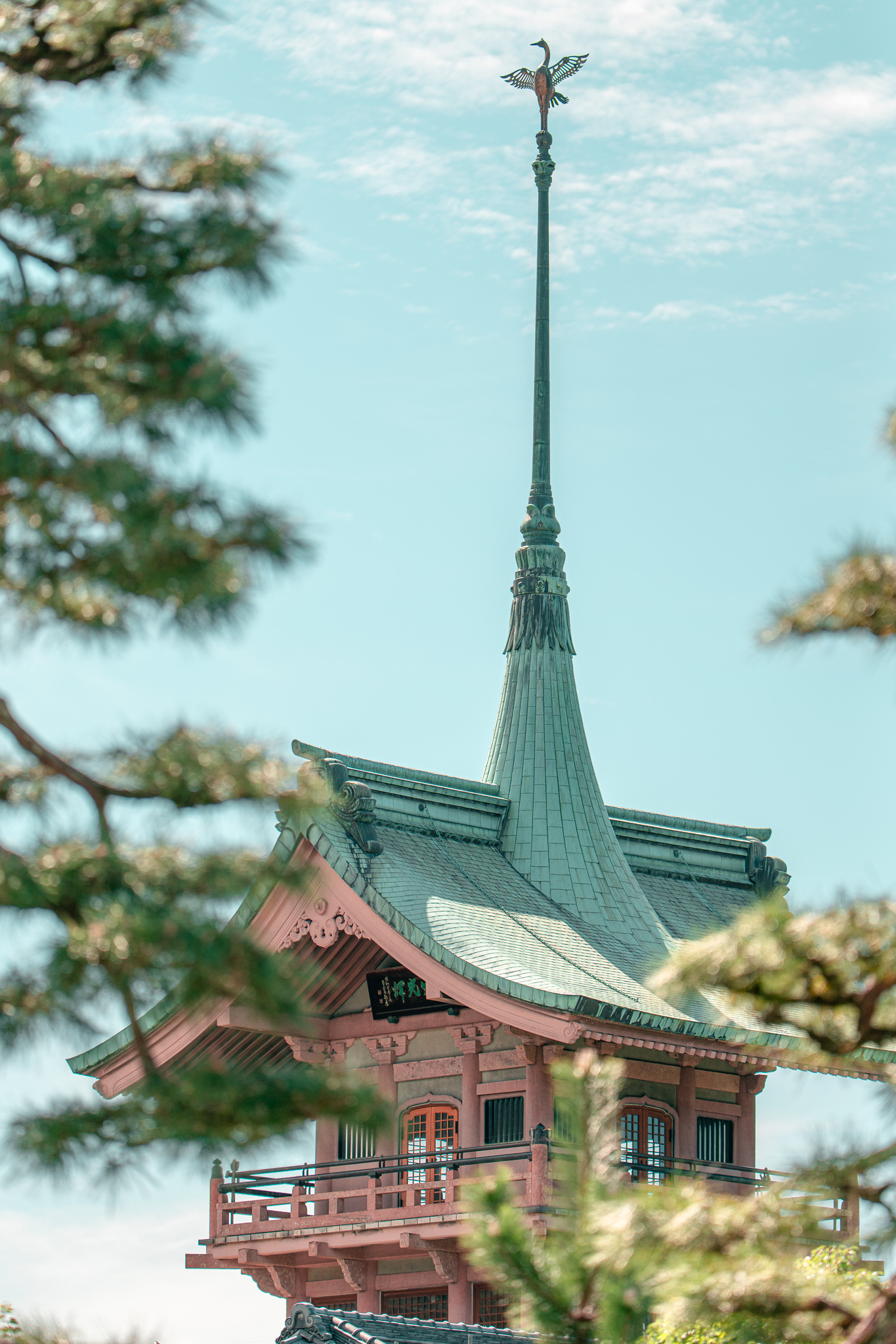 Tempel in Kyoto aufgenommen mit dem Lumix 70-200 f2,8