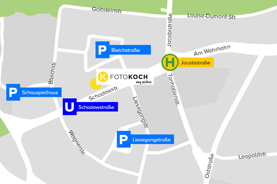 Haltestellen- und Parkhausbeschreibung