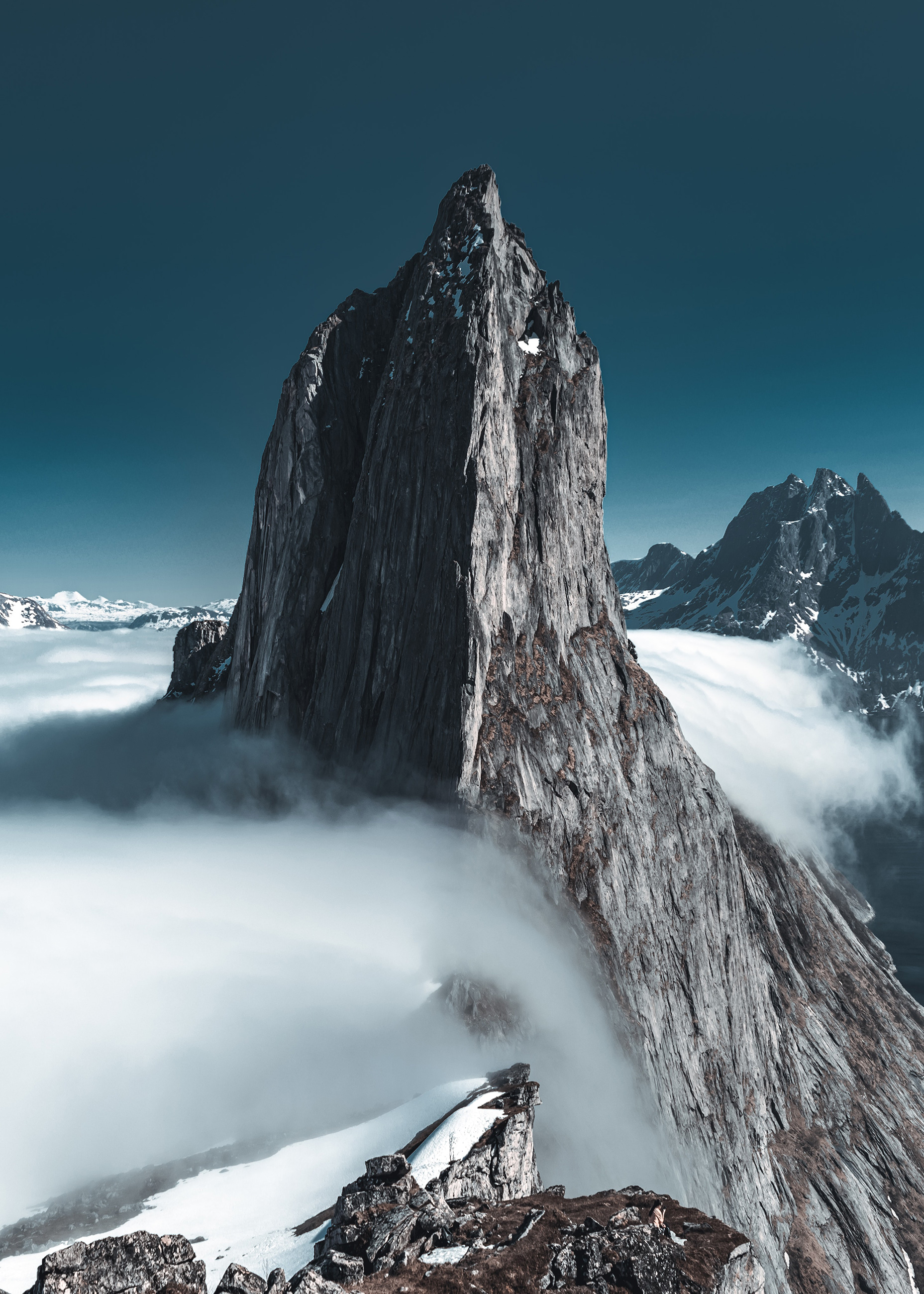 Eine Landschaftsaufnahme die beschnitten ist, hat weniger Megapixel