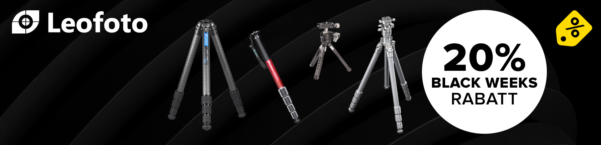Leofoto Black Deal