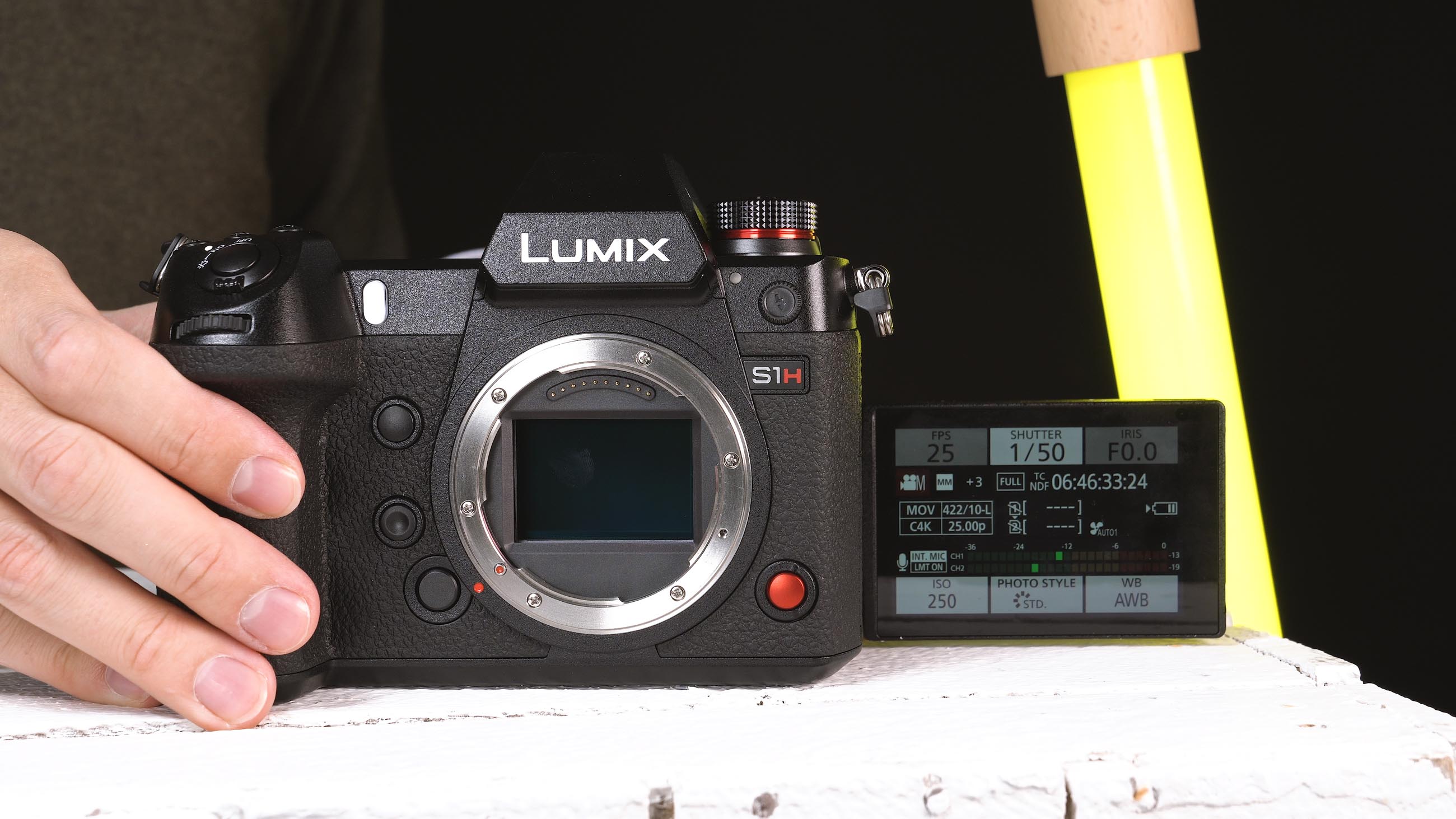 Touch und Schwenkdisplay der Lumix S1H