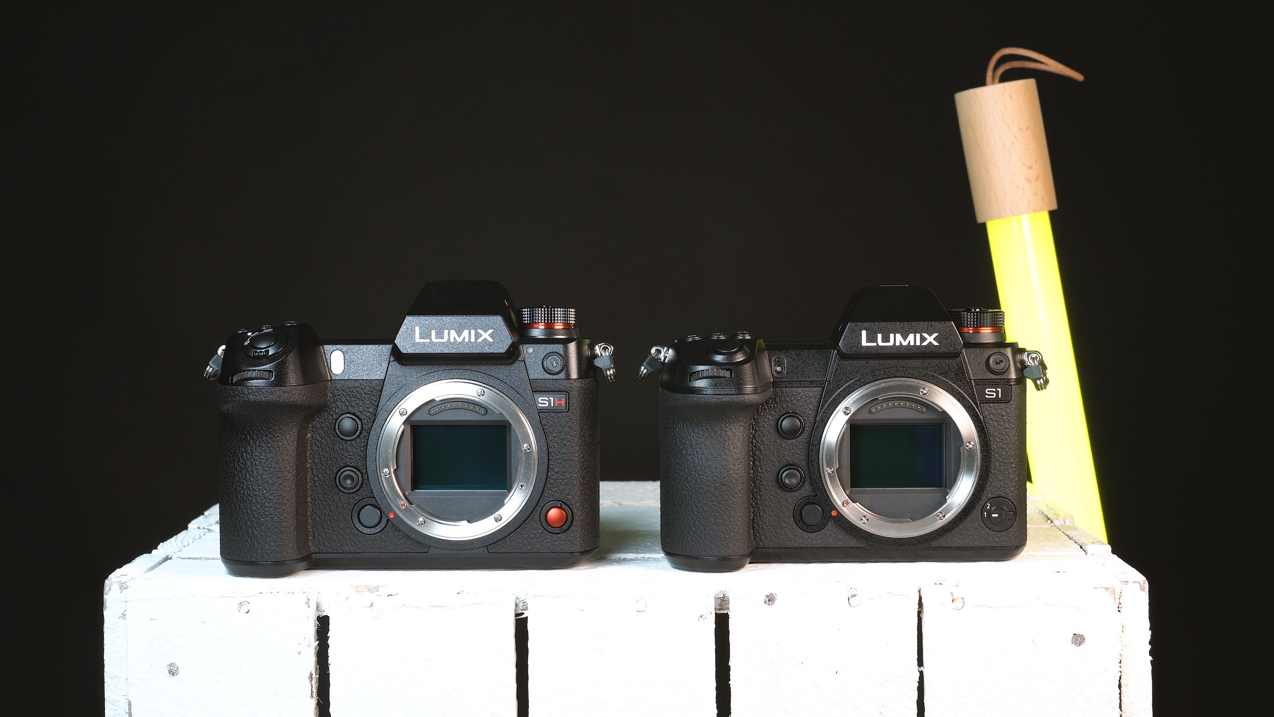 Lumix S1H und S1 von vorne