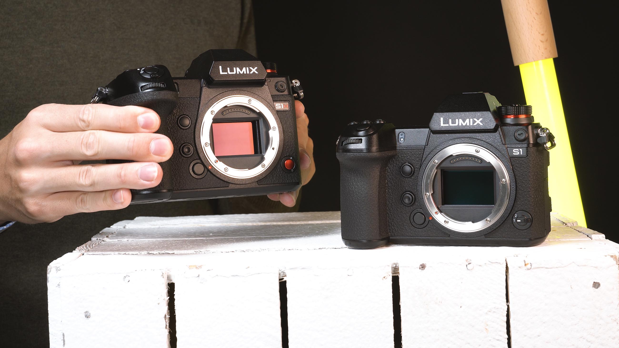 Sensor der Lumix S1H und S1
