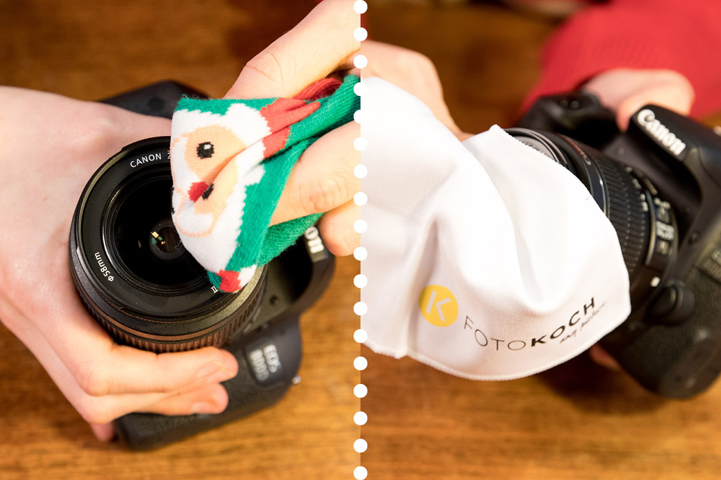 Geschenk Putztücher und Reinigung - besser als Socken