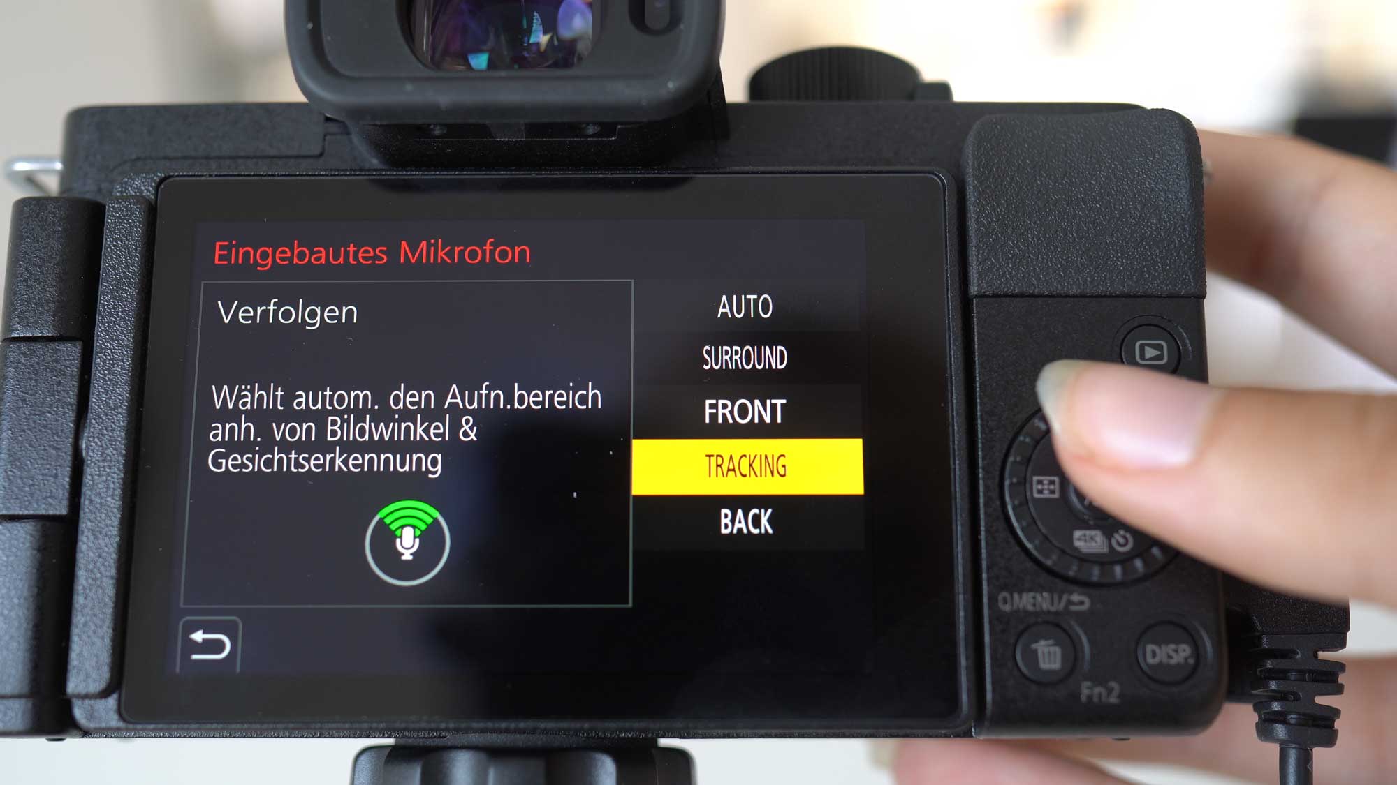 Panasonic G110 Mikrofon