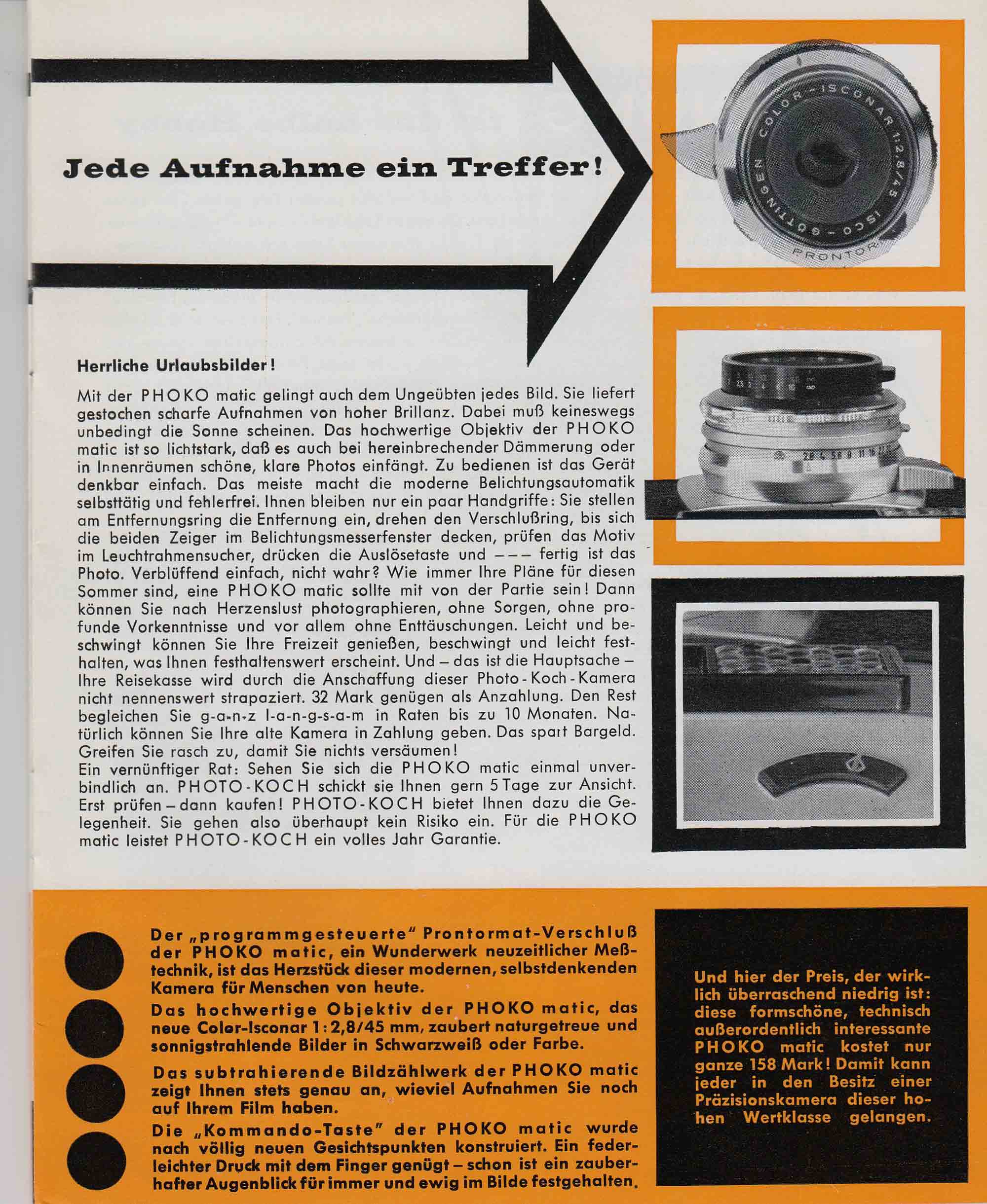 Werbeanzeige - Photo Koch