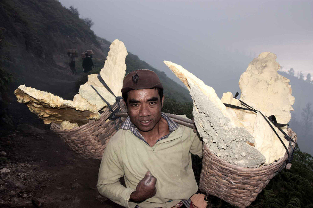 Eine Reise zum Mount Ijen