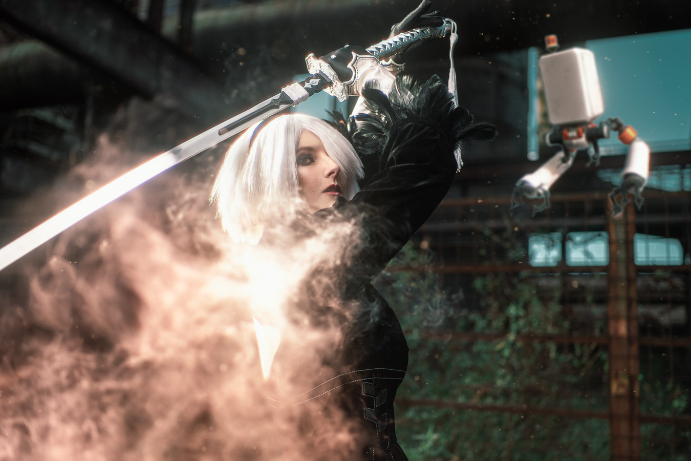 Nebel in der Cosplayfotografie