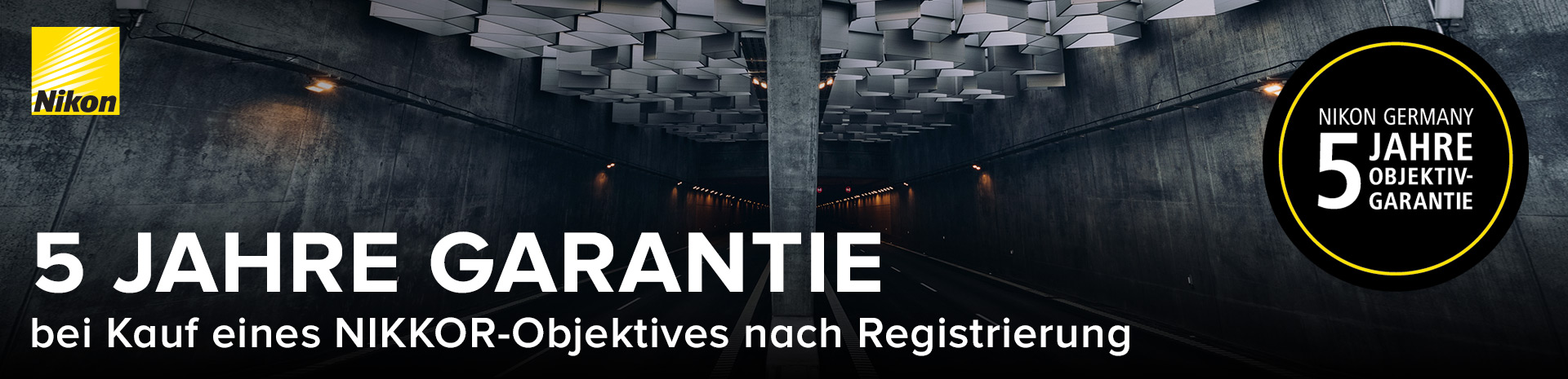 Nikon Objektiv-Garantie