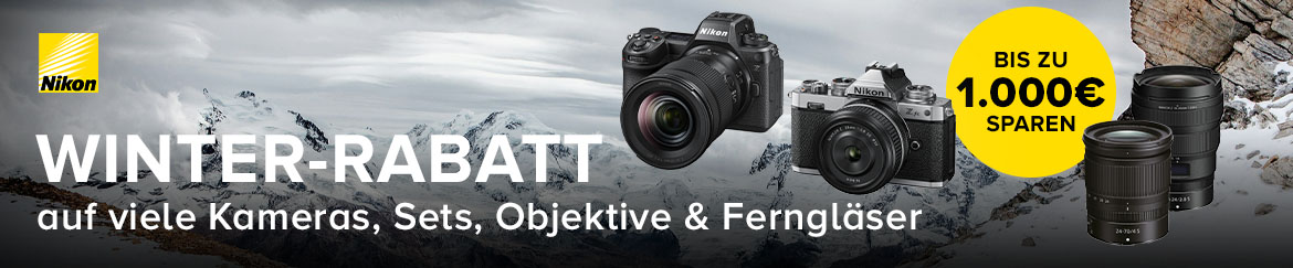 Nikon Winter Sofortrabatt